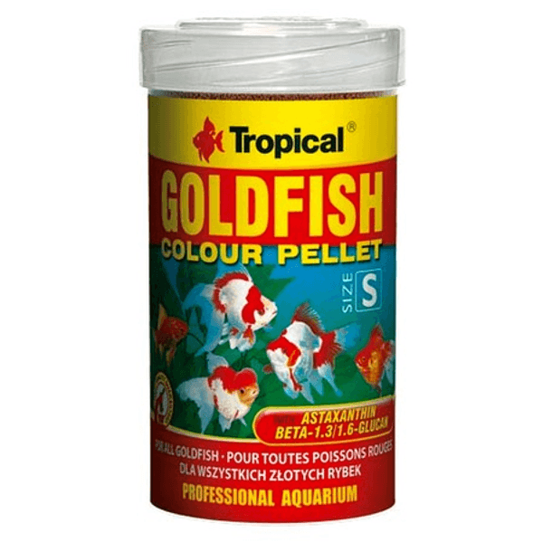 Tropical Goldfish Colour Pellet S 100ml 45gr