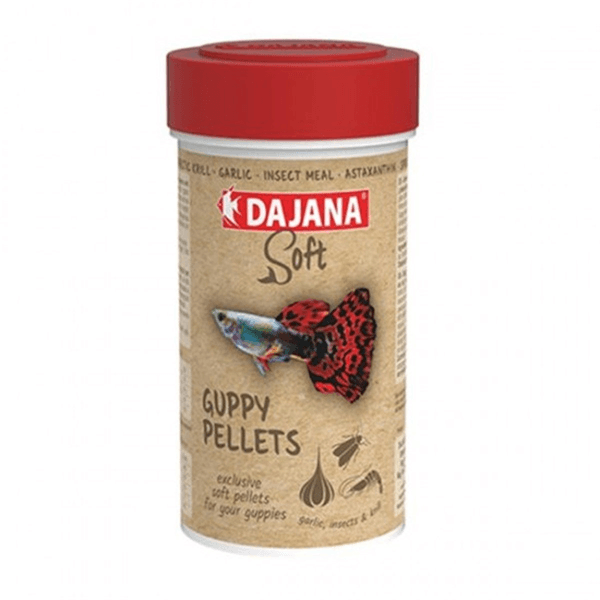 كريات طعام لأسماك الجوبي (100 مل) 50 gr