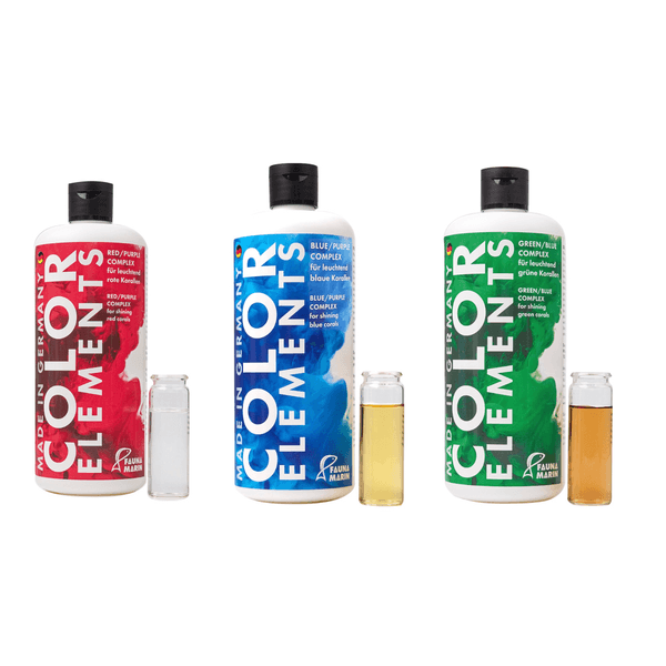 Fauna Marin Color Element Set 3 Colors - 500ml *3